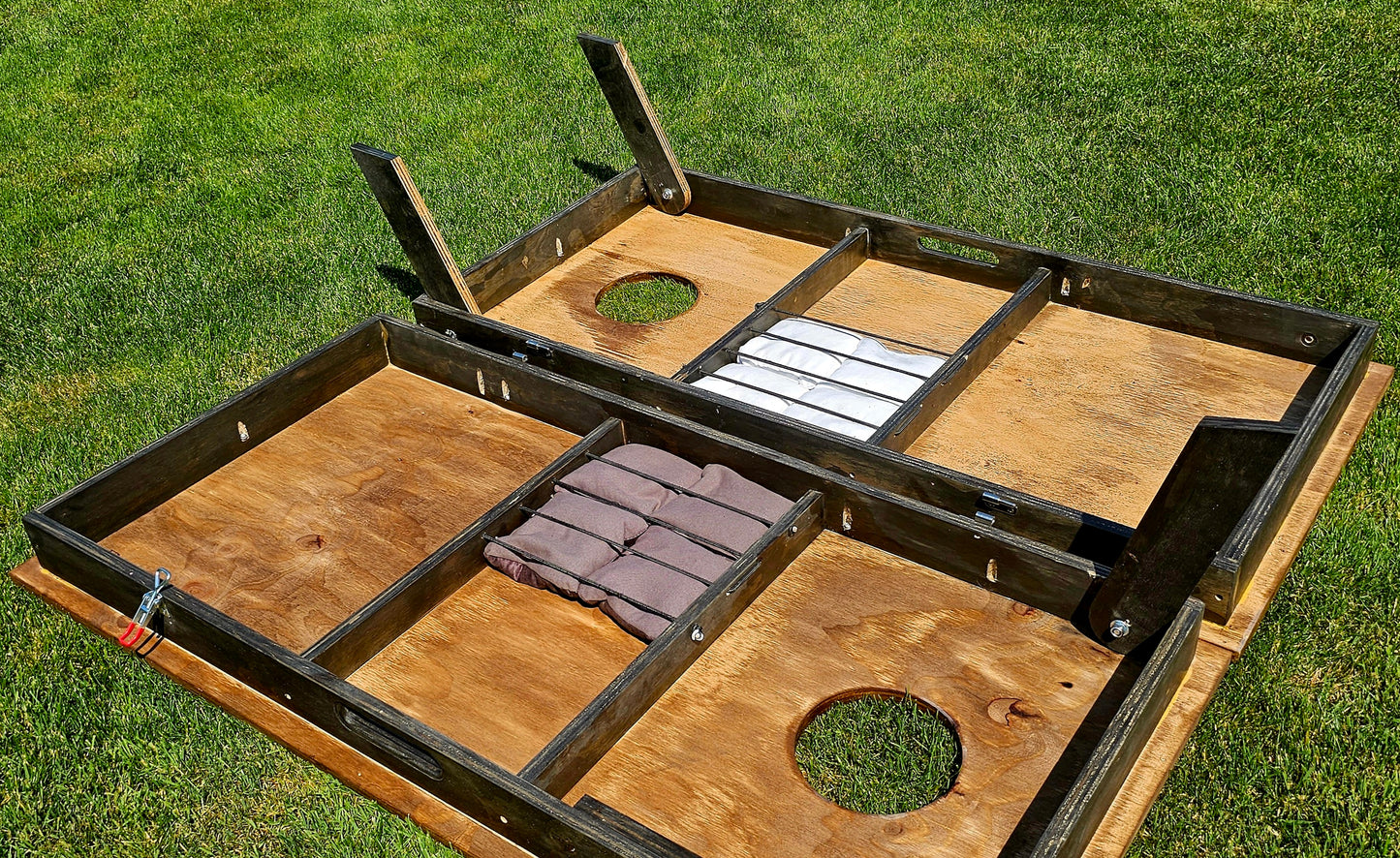 Custom Epoxied Regulation Cornhole Game