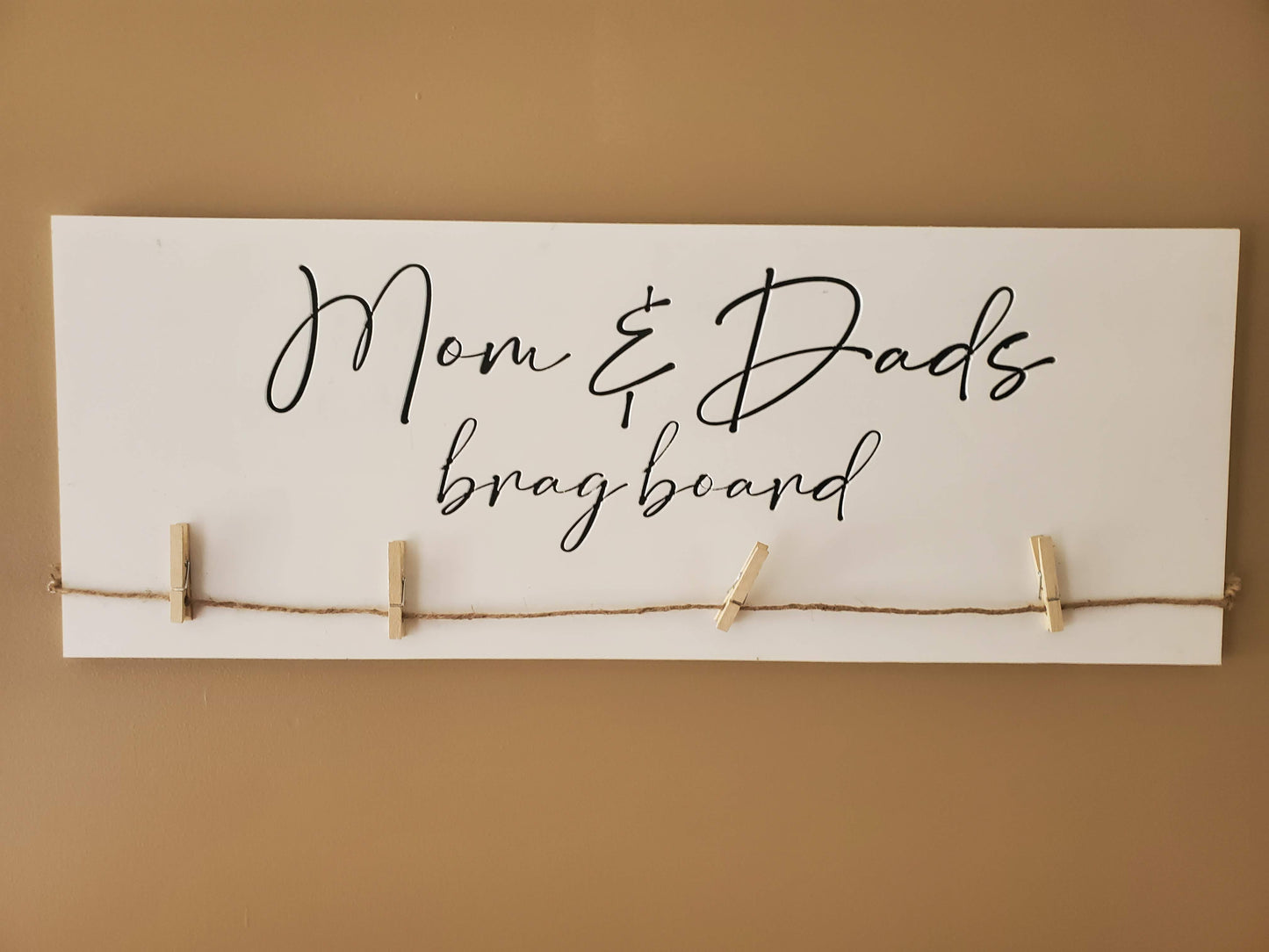 Custom Parent Brag Board