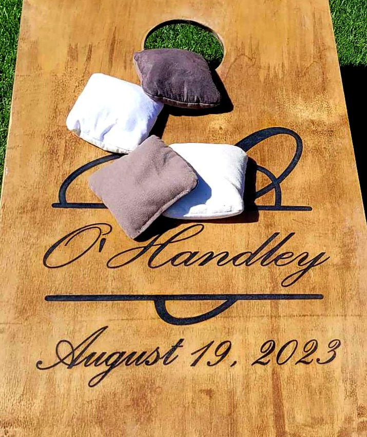 Custom Epoxied Regulation Cornhole Game