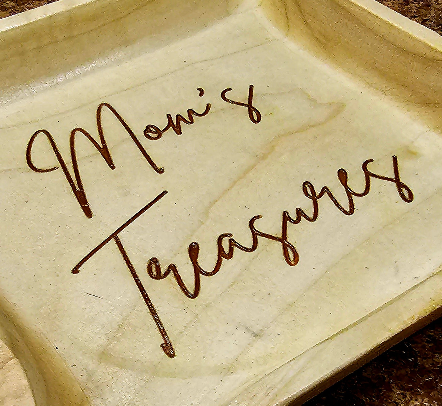 Solid Maple Mom's Treasure Catch-All Tray