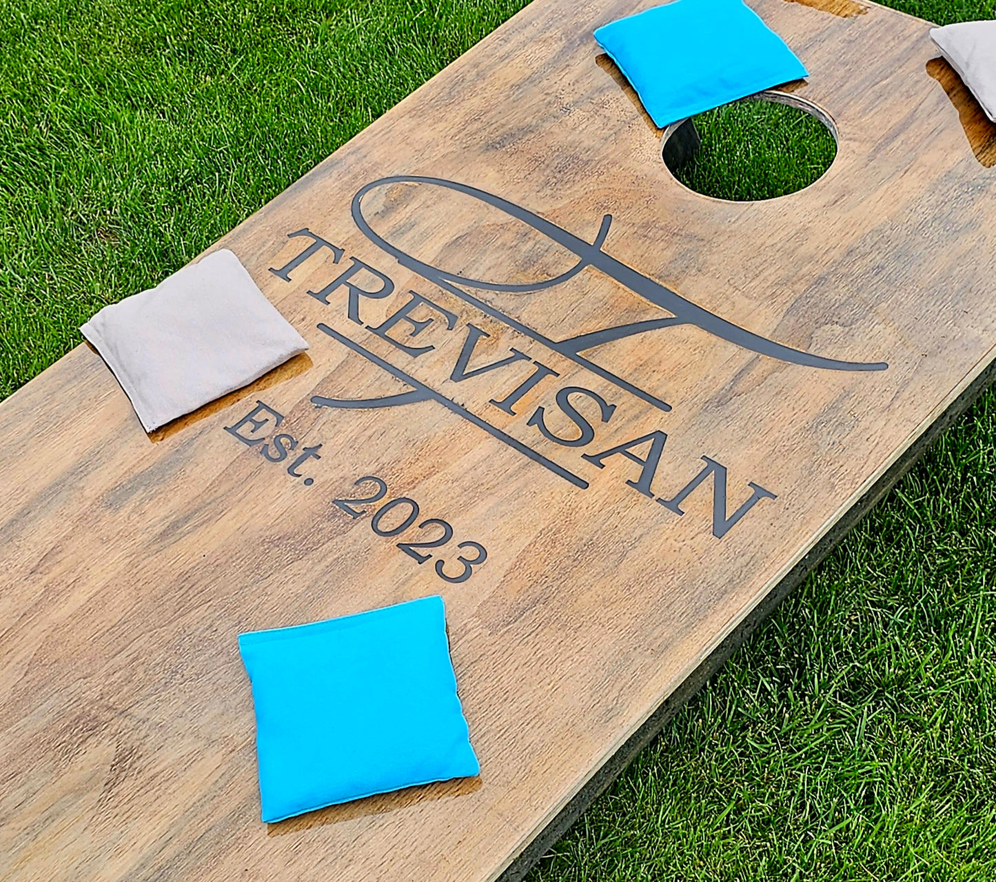 Custom Epoxied Regulation Cornhole Game