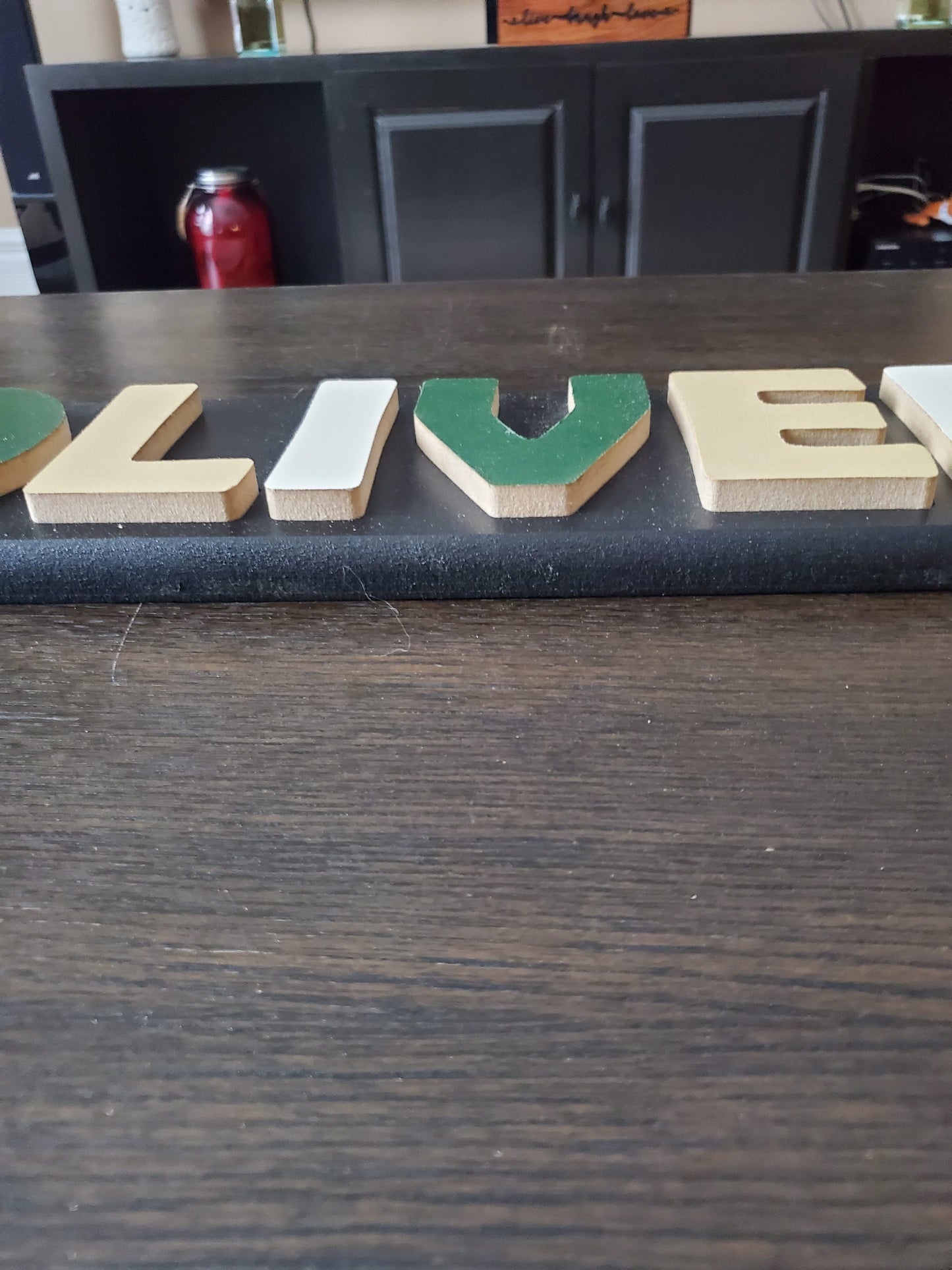 Wood Carved Children Name Puzzles